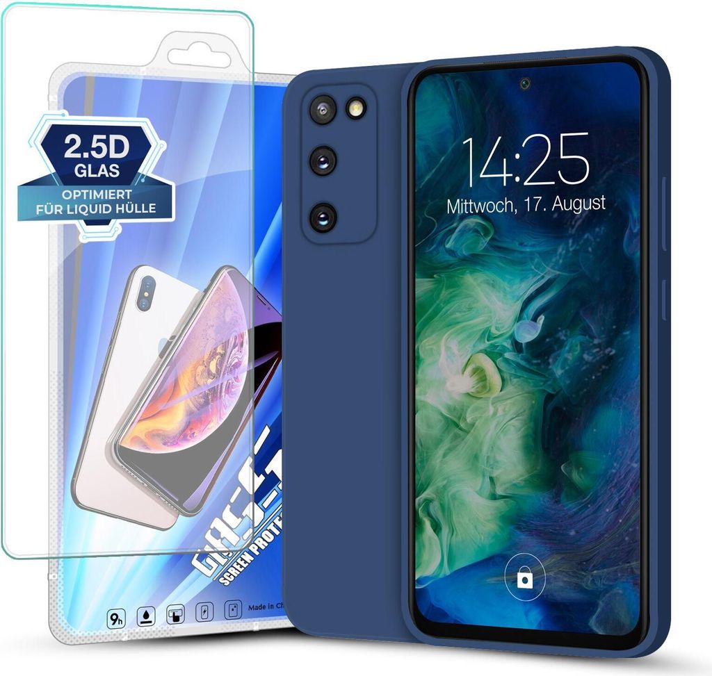 Hülle für Samsung Galaxy S20 FE mit 9H Displayglas Produktbild 