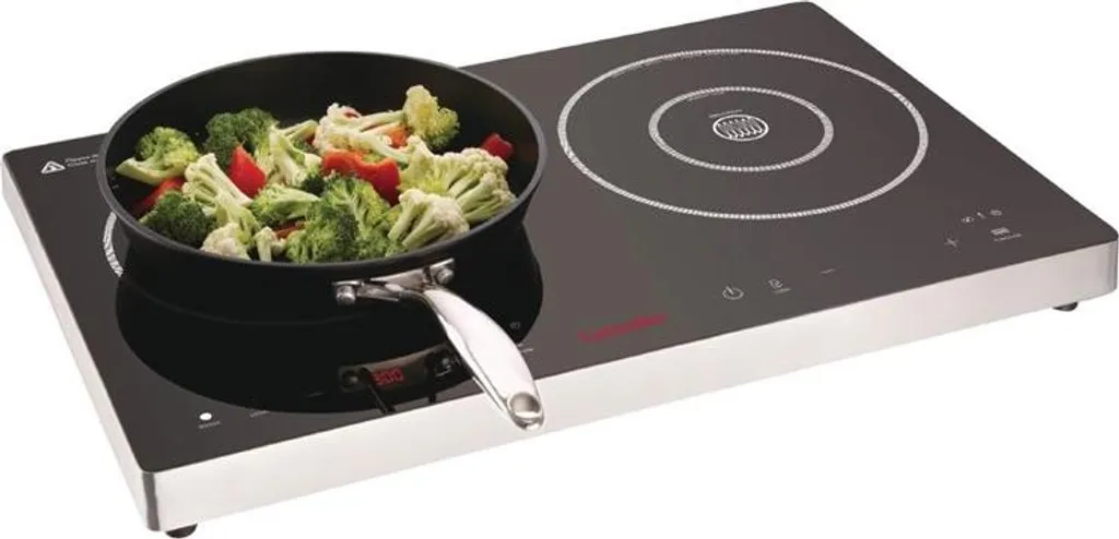 Réchaud induction double Caterlite 3000W idéal pour traiteur et camping
