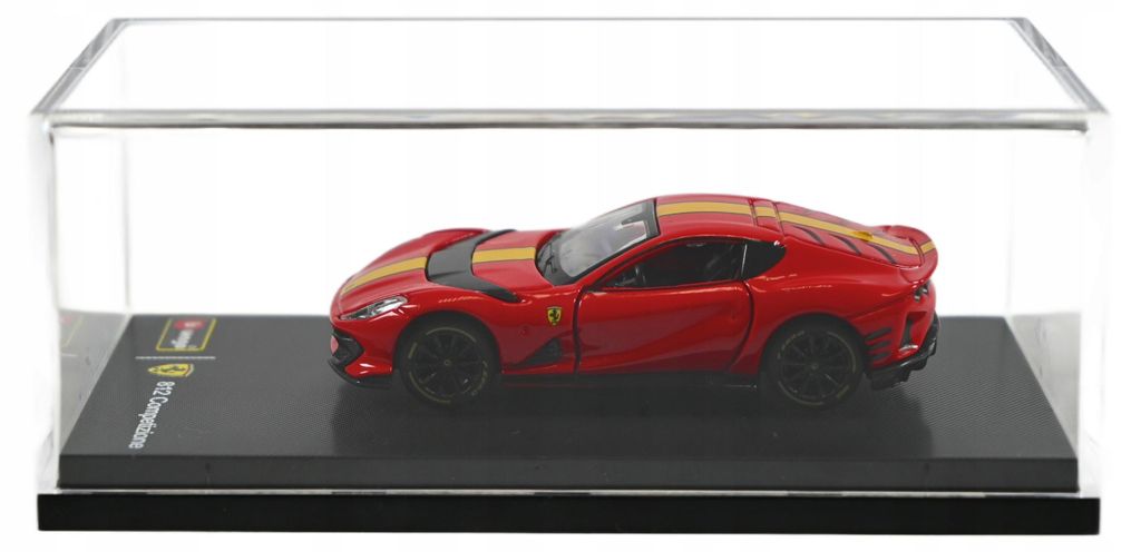 Ferrari 812 Competizione 1:64 red - BBurago Zdjęcie produktu 