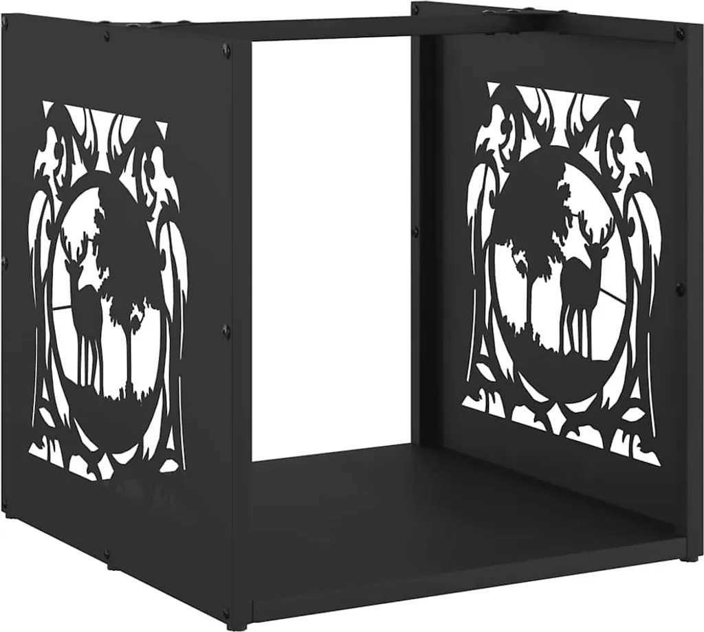 vidaXL Porta Legna Design Scandinavo 40 cm - Comfort per Casa e Chalet