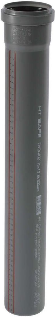HTsafe Rohr mit Muffe DN 75 2000 mm Produktbild 