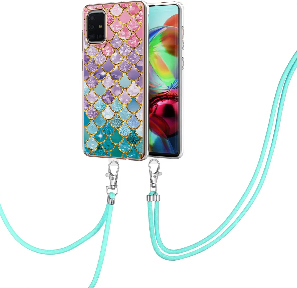 Cover TPU Samsung Galaxy A71 5G | Custodia con Cordino Anti-Urti