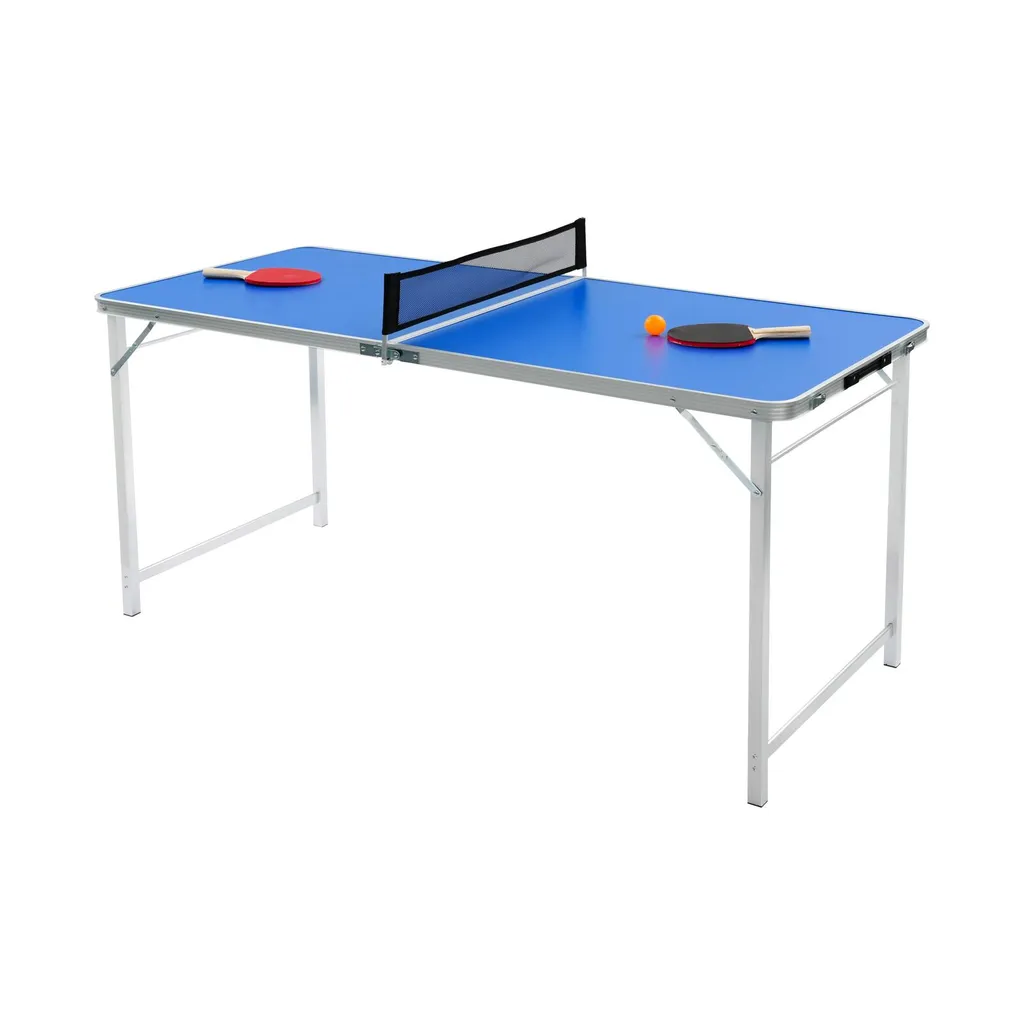 Table de ping-pong pliable portable compacte avec structure renforcée - 3