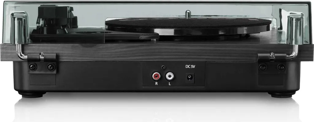 Giradischi Moderno Lenco LS-10BK Nero - Stile e Vinile per Casa - 16