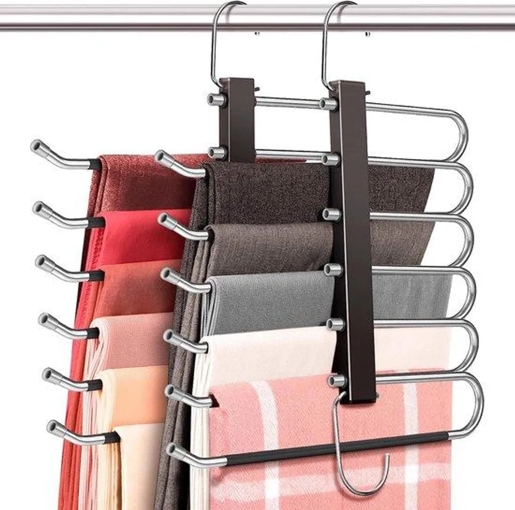 Organisateur de dressing pour jeans et serviettes avec lot de 2