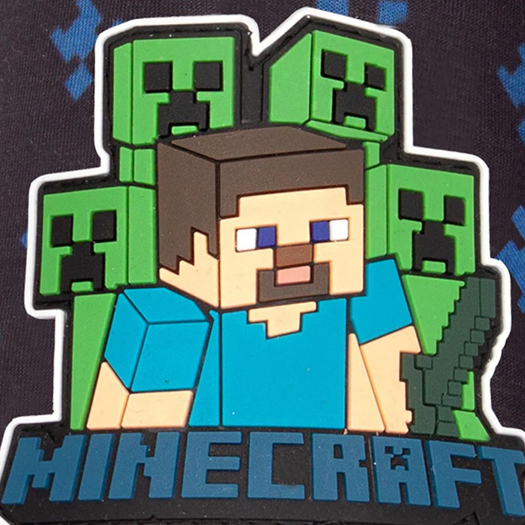 Minecraft - Jungen Hausschuhe NS7169 (31 EU) (Marineblau) Produktbild 4