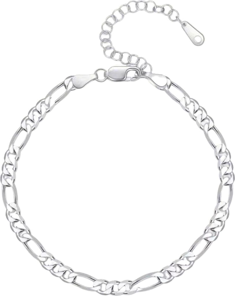 Fußkettchen für Damen, schlichter Stil, verstellbare Länge, hohle Kette, polierter Edelstahl, Damen-Fußkettchen, Schmuck für den Fuß, Fußket...