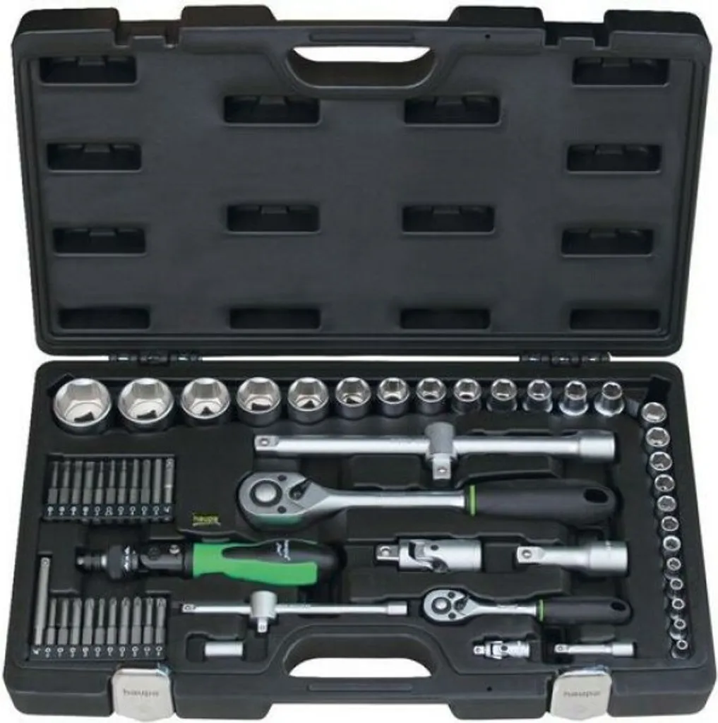 Haupa 110672 SocketFlex Set de 59 Douilles et Cliquet Professionnel
