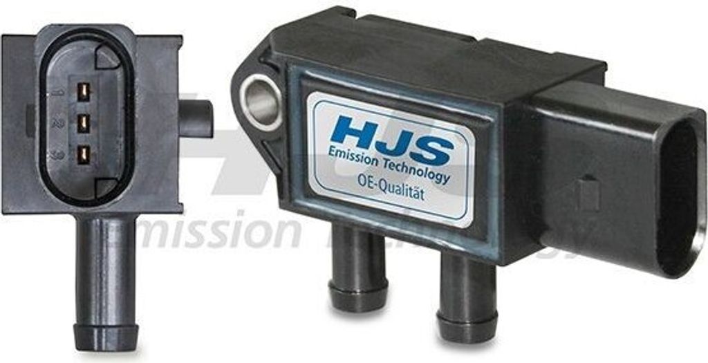 HJS 92 09 1075 Abgasdruck Differenzdrucksensor für VW Golf VII Schrägheck (5G1, BQ1, BE1, BE2) Polo Schrägheck (6R1, 6C1) Golf VII Variant (BA5,...