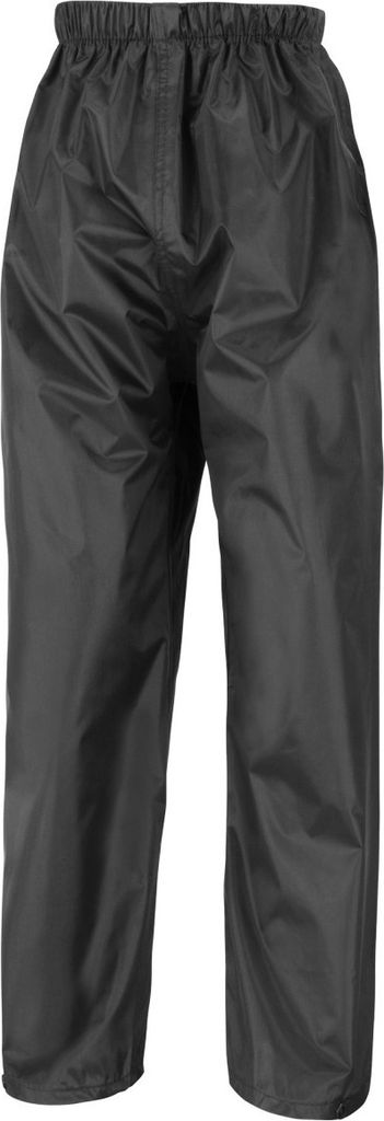 Result Herren Regenhose / Überhose BC2053 (XL) (Schwarz) Produktbild 