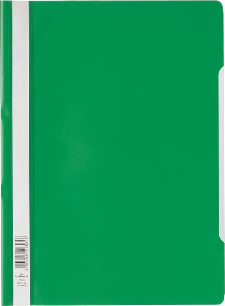 DURABLE Sichthefter A4 Standard PP grün 50er Pck Produktbild 