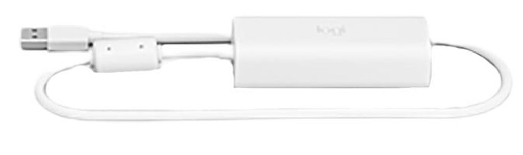 Logitech Network Cards - Kabelgebunden - USB - Ethernet - Weiß