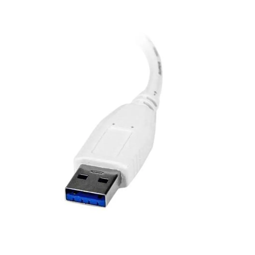 StarTech.com USB 3.0 a RJ45 Gigabit Ethernet Bianco - Alta Qualità - 9