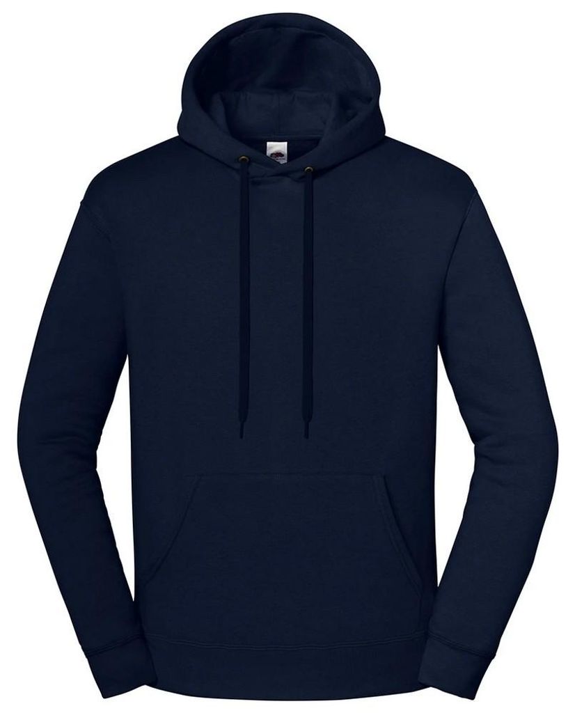 Fruit of the Loom - "Iconic Premium" Kapuzenpullover für Herren RW11372 (4XL) (Marineblau)