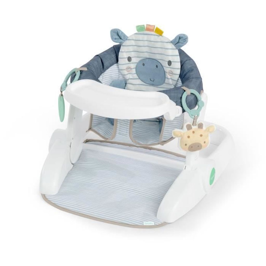 INGENUITY Babysitztrainer mit Zebramuster – Babysitz-Lernhilfe – Babygeschenk