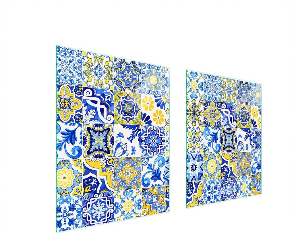 Glasschutzplatte Für Herd 85X52 Mosaik