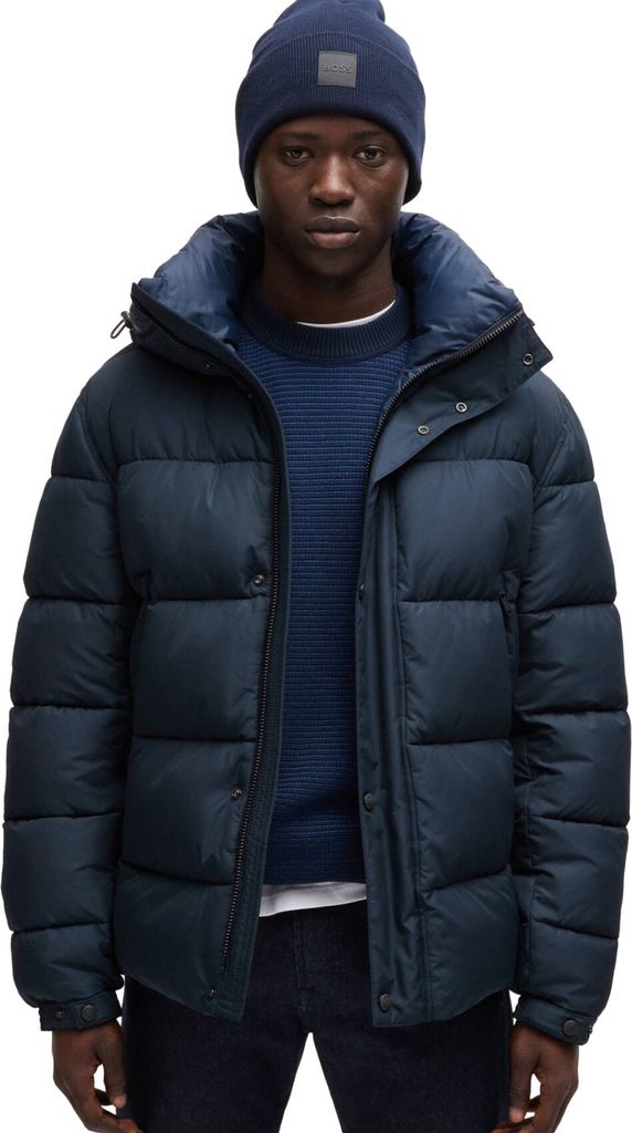 Winterjacke Boss Omaris gesteppt dunkelblau