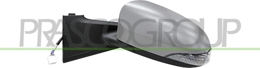 Rétroviseur gauche PRASCO TY3287324P pour Toyota Yaris P13 OE 879400D590