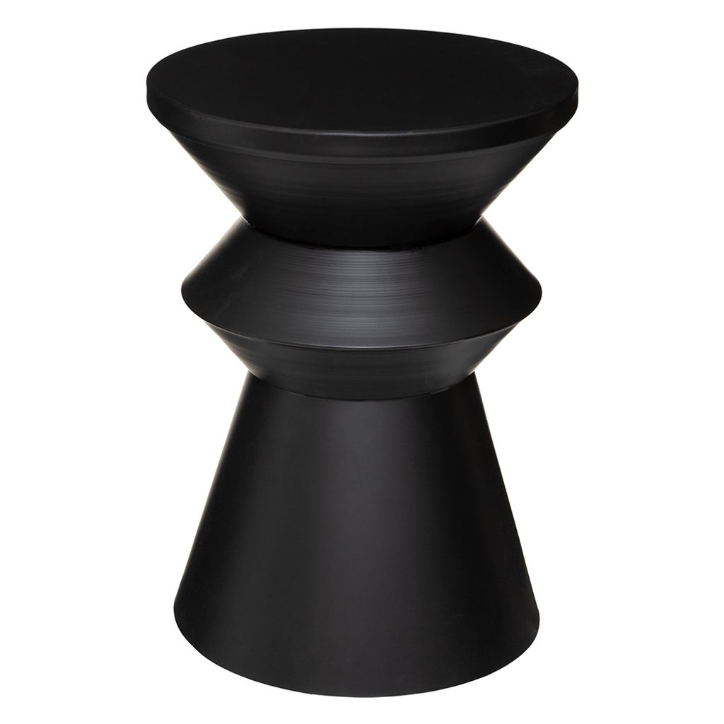 Eazy Living Bočný stolík Totem Ø 36 cm Hetty Black Obrázok produktu 