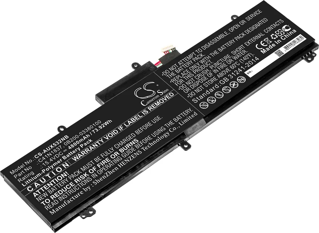 Batterie Ordinateur TECHTEK pour Asus ROG Zephyrus GU502DU et GX502G