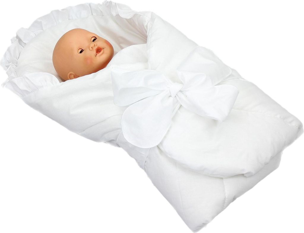 TupTam Unisex Baby Einschlagdecke mit Schleife, Farbe: Produktbild 6