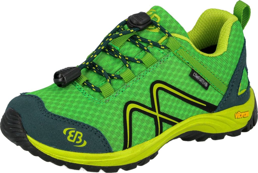 BRÜTTING Guide Jungen Nylon Trekkingschuhe grün, atmungsaktiv, wasserabweisend
