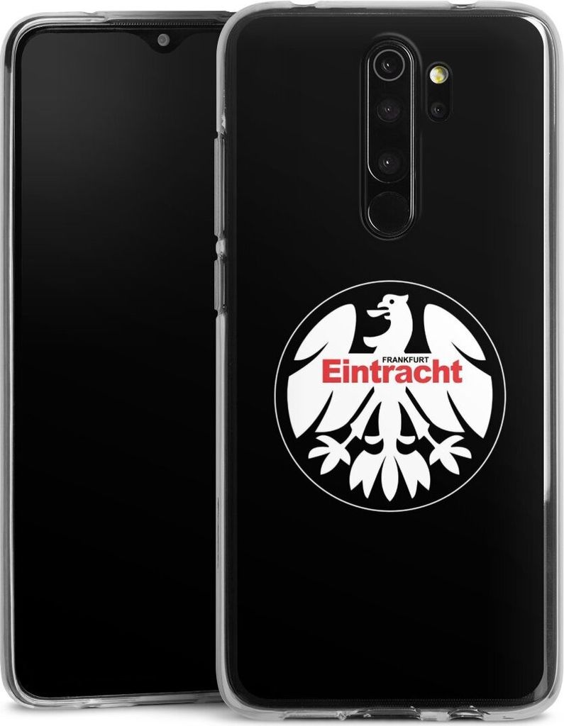 DeinDesign Handyhülle für Xiaomi Redmi Note 8 Pro Silikon Hülle Case Smartphone Schutzhülle Eintracht Frankfurt Offizielles Lizenzprodukt SGE