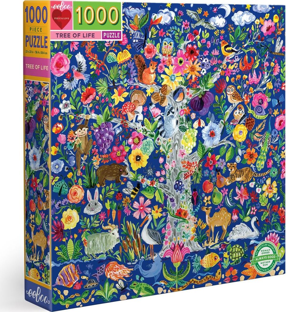 eeBoo Tree of Life, 1000 Stück(e), Kunst