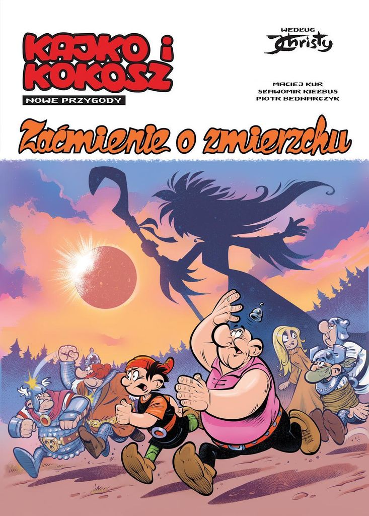 Zaćmienie o zmierzchu. Kajko i Kokosz. Nowe Przygody. Komiks Egmont