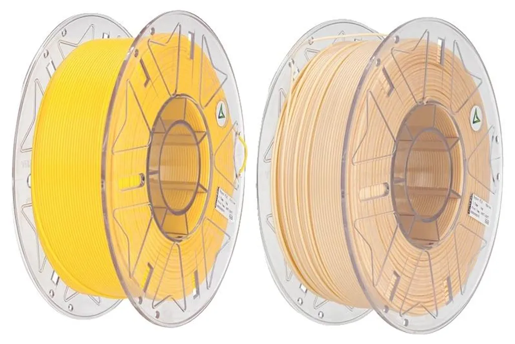 Filament Impression 3D 1.75mm Haute Vitesse - Teinte Peau et Jaune