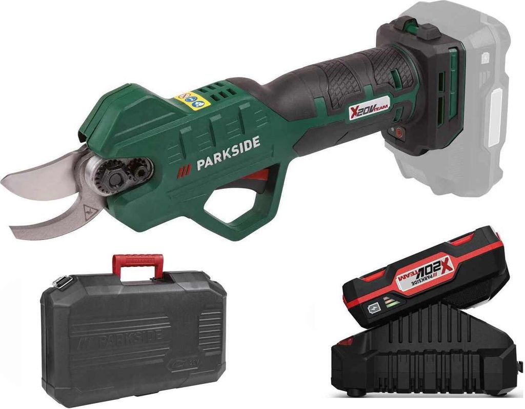 PARKSIDE 20V Akku-Astschere PAAS 20-Li , mit Akku und Produktbild 