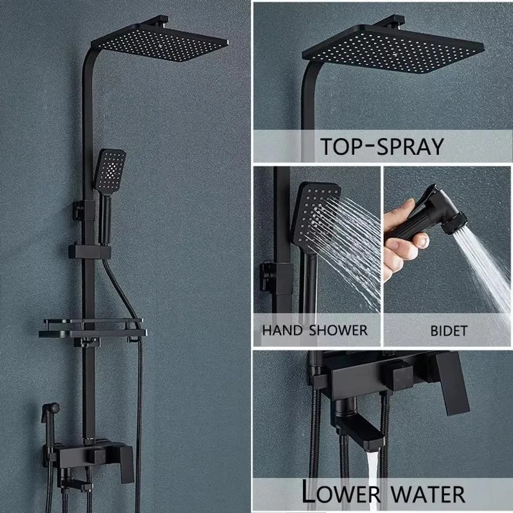 Mitigeur de douche monocommande pour rénovation de salle de bain