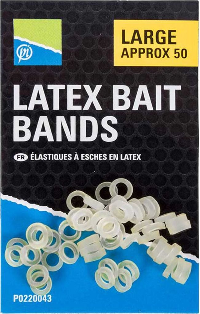 Preston Latex Bait Bands - Large