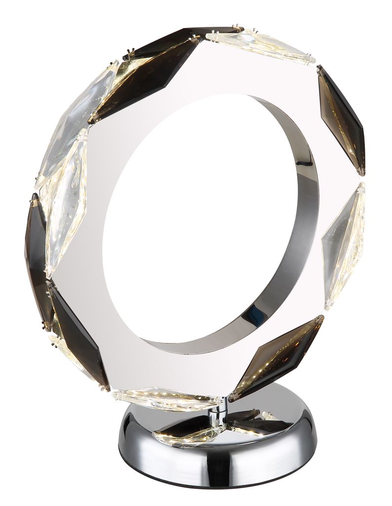 Globo Lighting|Tischleuchte Metall verchromt, LED