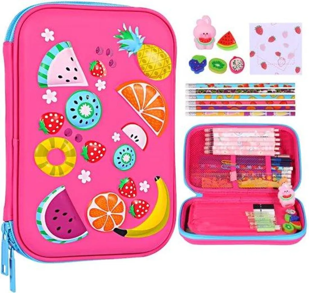 Sac à dos fille anti-pluie et résistant, grand cartable EVA antichoc