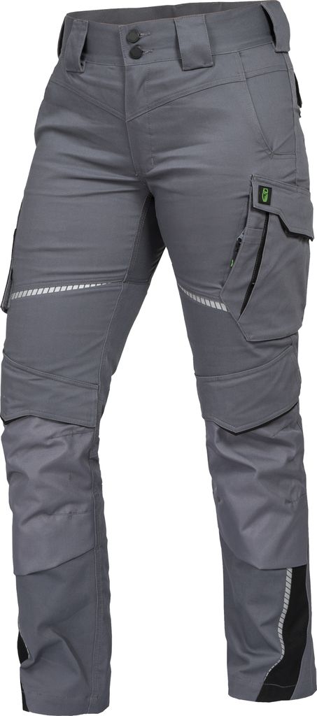 Leibwächter Damen Bundhose Flex-Line FLXDH27 Gr. 46 grau/schwarz