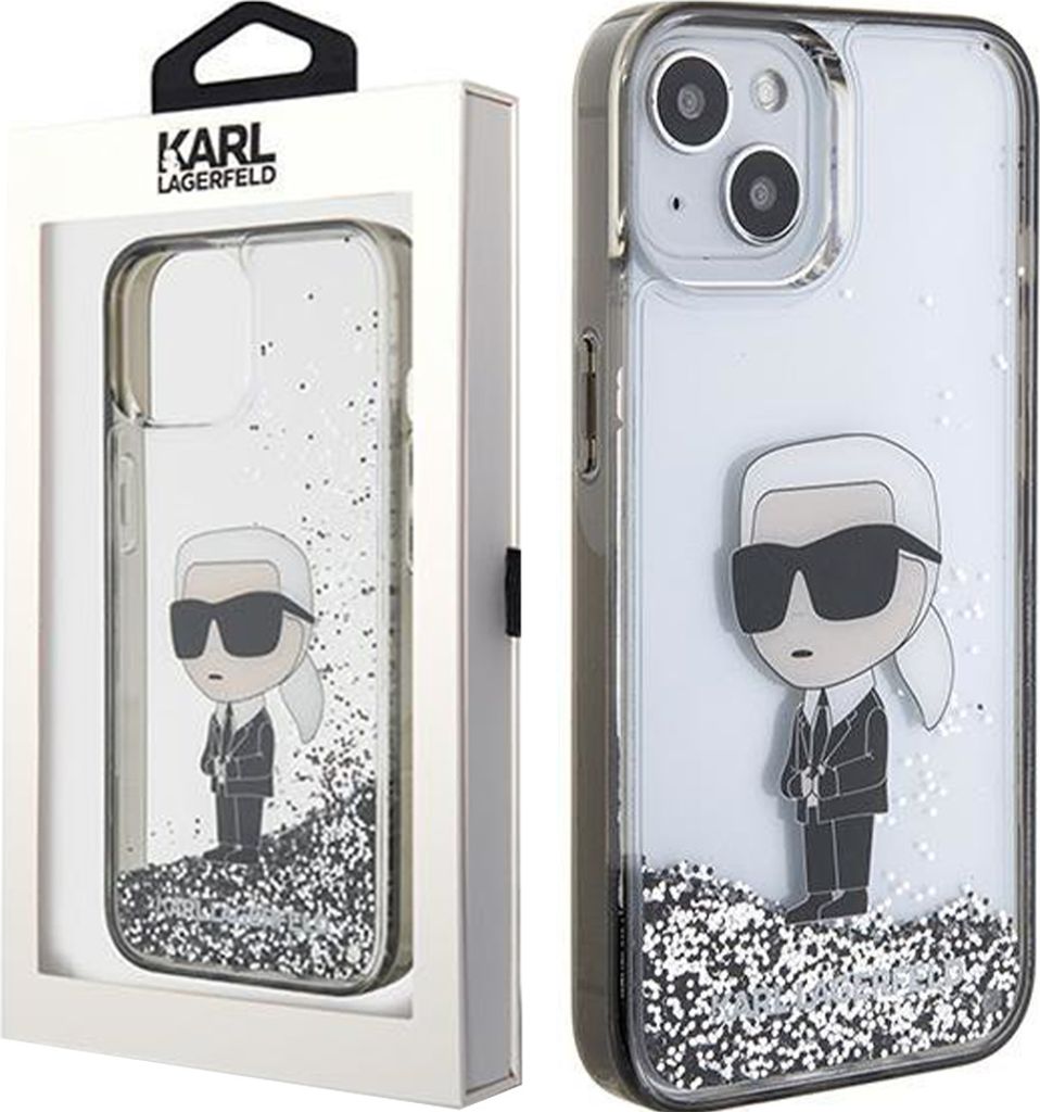 Karl Lagerfeld KLHCP15SLKKNSK iPhone 15 / 14 / 13 6.1" Produktbild 