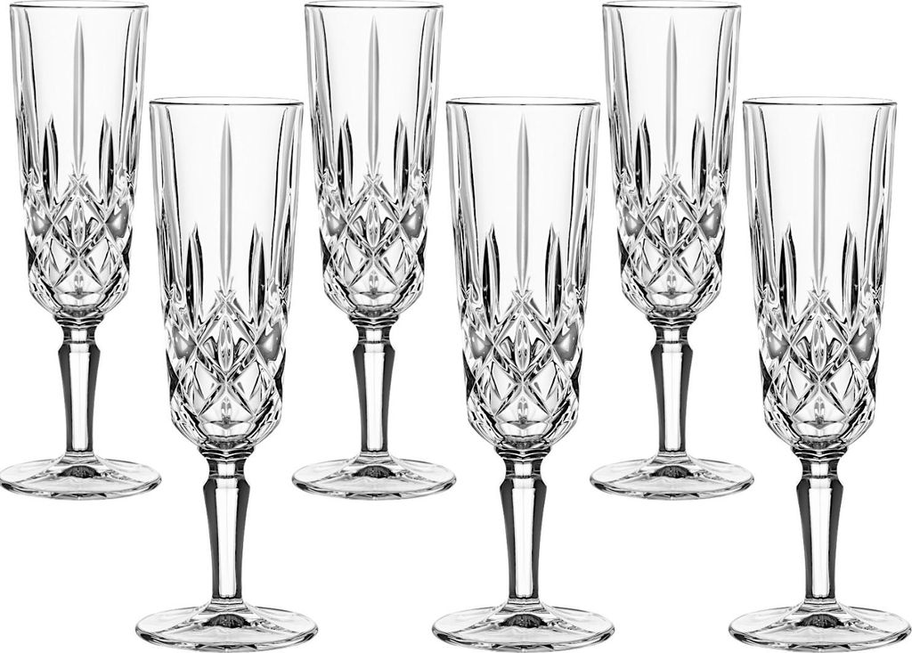 NACHTMANN 104896 NOBLESSE Champagnerglas 6er Set Produktbild 