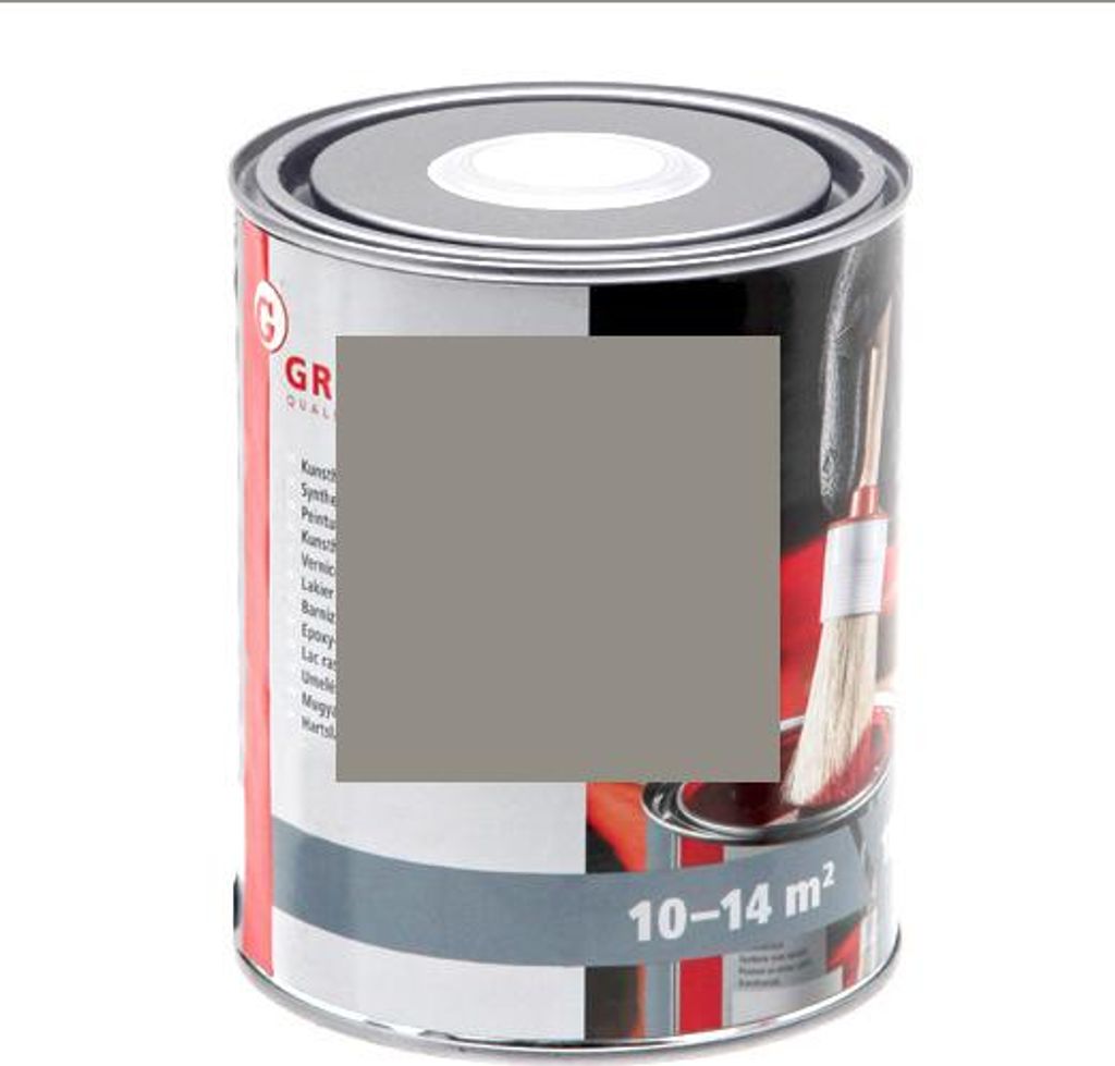 Lack Steingrau RAL 7030 NOPOLUX WILCKENS GRANIT 1 l Dose Produktbild 