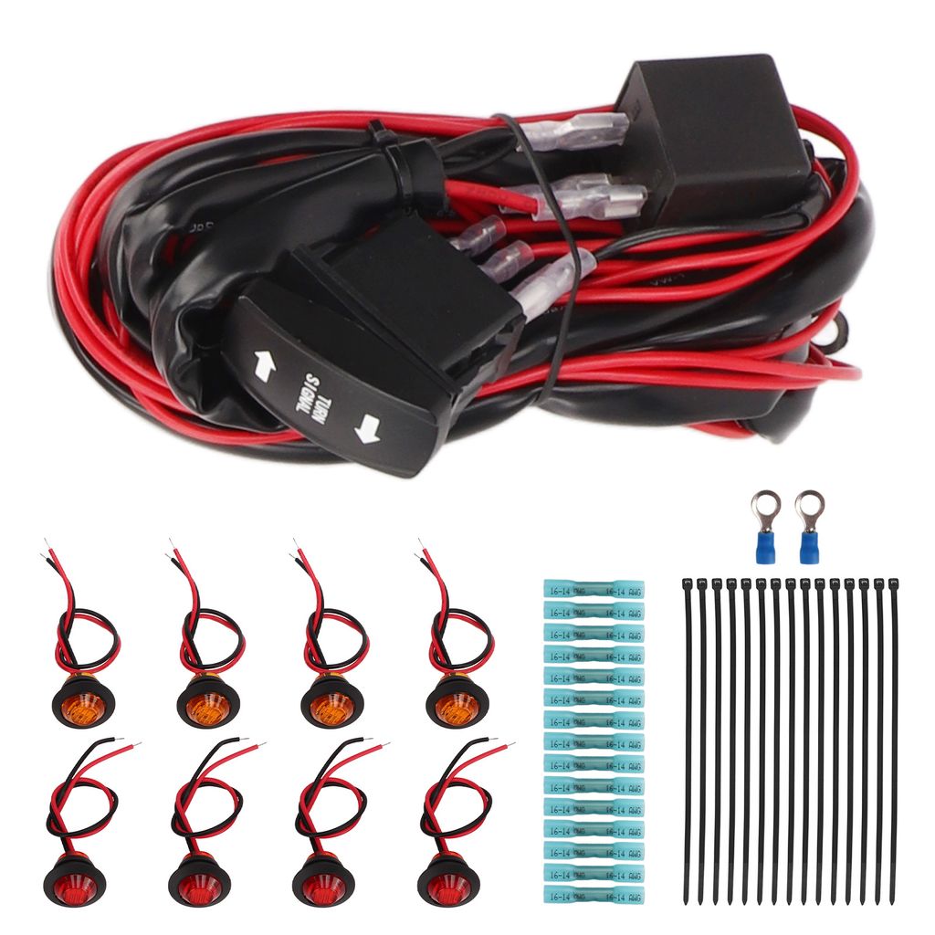 UTV-Blinker-Wippschalter, Blinker-Licht-Kit, UTV-Wippschalter-Blinker-Kit, Blinker-Wippschalter-Kit, ATV UTV Street Legal Kit, Wippschalter-Blinker...