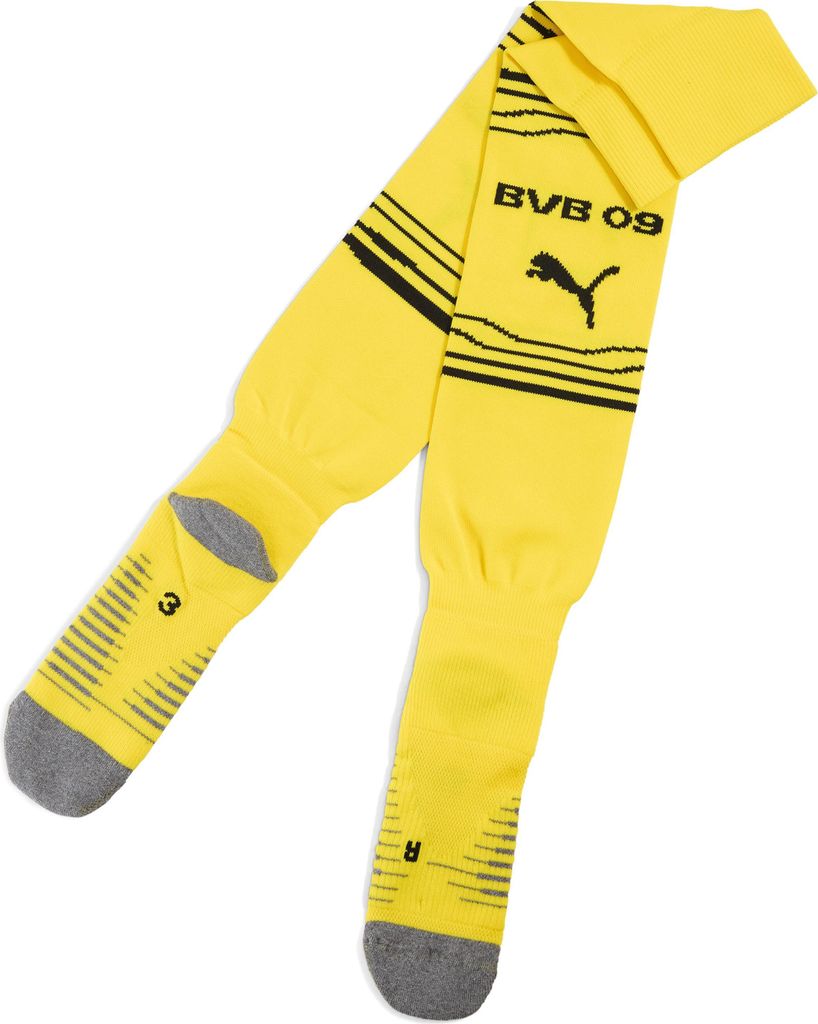 Puma BVB Graphic Socks REPLICA Faster Yellow-PUMA Black 3