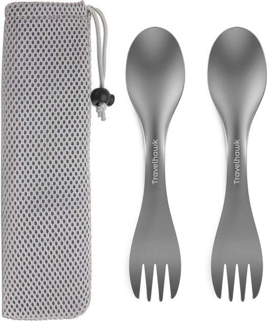 Travelhawk Spork – 3-in-1 Campingbestek