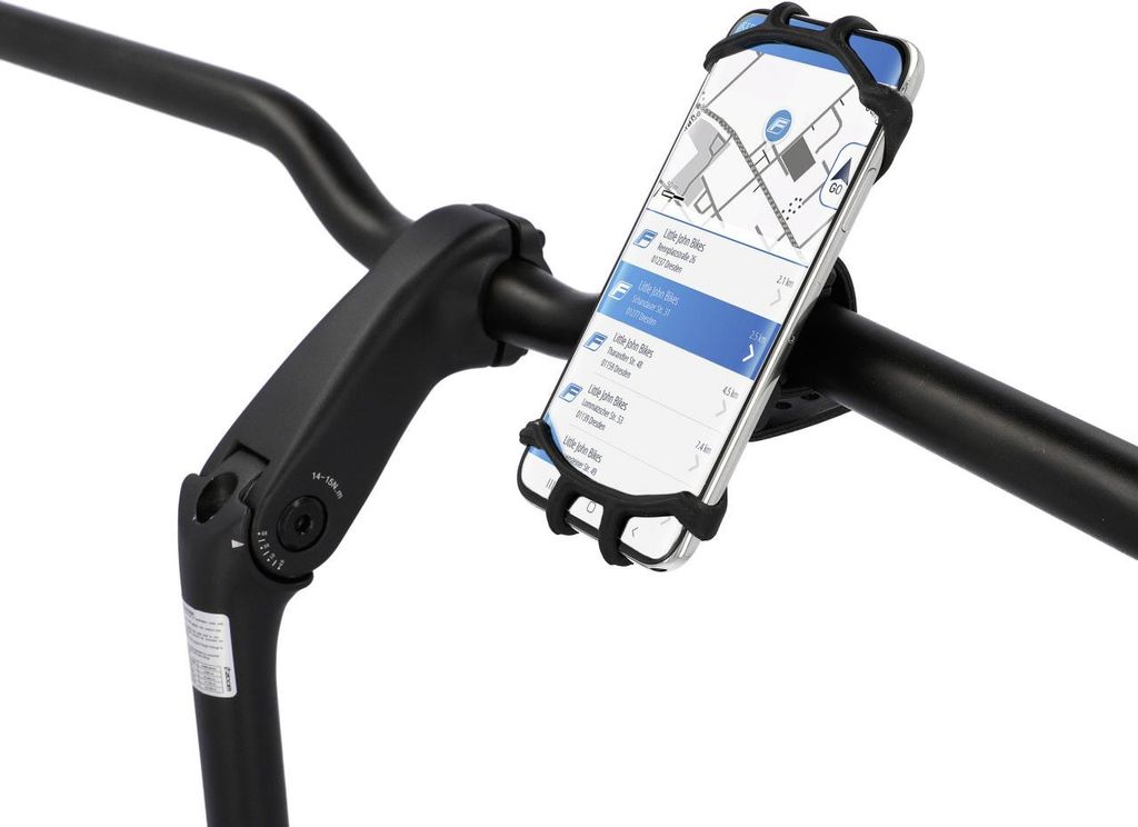 FISCHER porta smartphone bici - silicone 360° L/XL Immagine del prodotto 