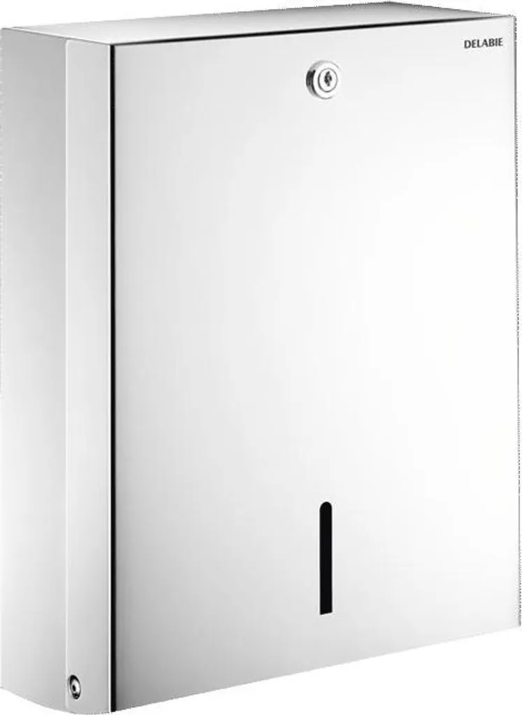 Distributore Delabie per Salviette a Z Acciaio Inox: Super Resistente