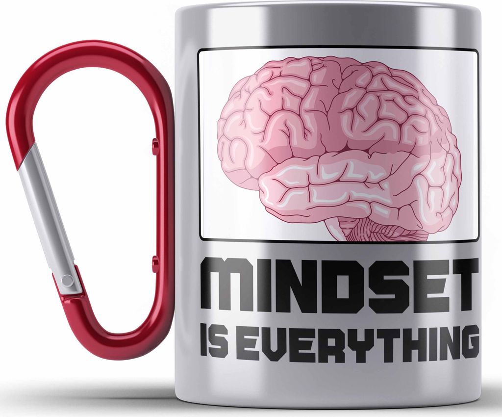 Trendation - Entrepreneur Edelstahl Tasse Karabiner Produktbild 