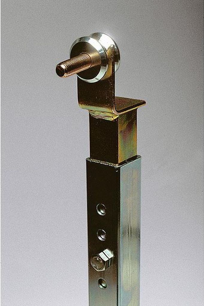 Kern-Stabi Racing Adapter mit Rollen für Vierkantständer, 25x25mm