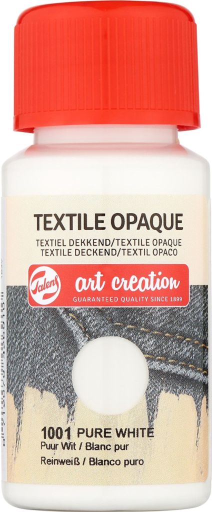 Royal Talens TAC Textilfarbe, deckend, 50 ml, reinweiß