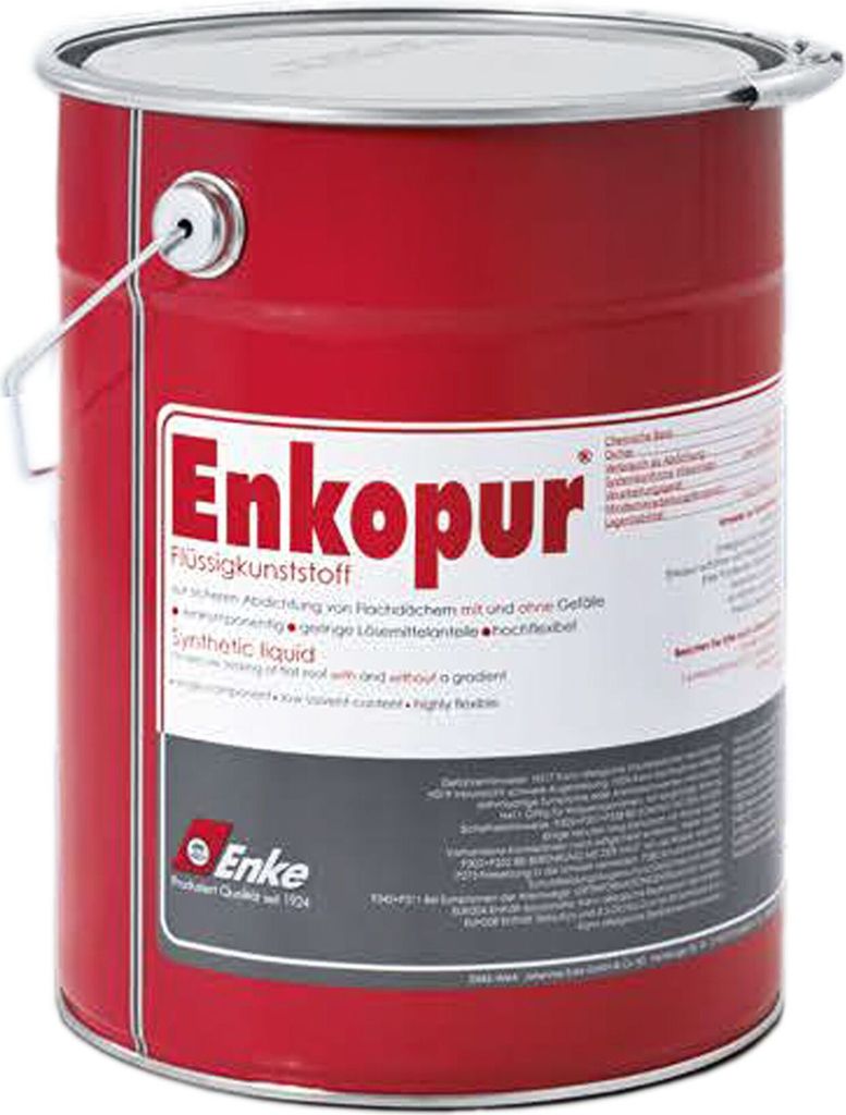 Enke Enkopur 11619SG Flüssigharz 4kg Silbergrau