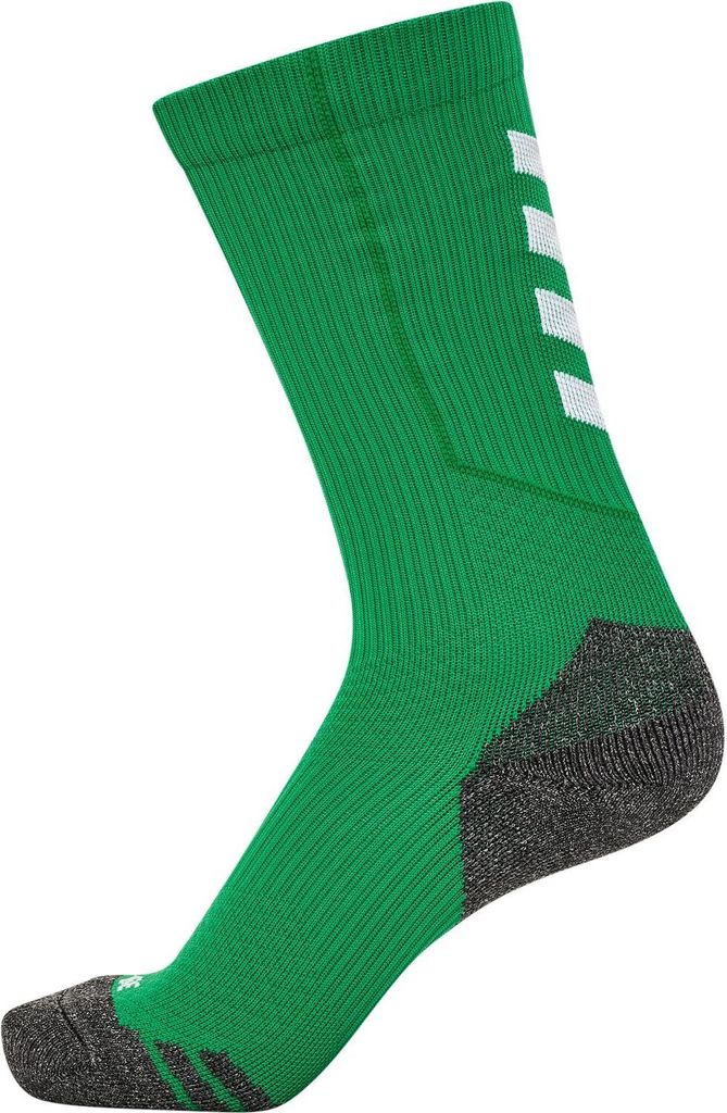 Hummel Pro Training Socken Low grün weiß Gr 43-46
