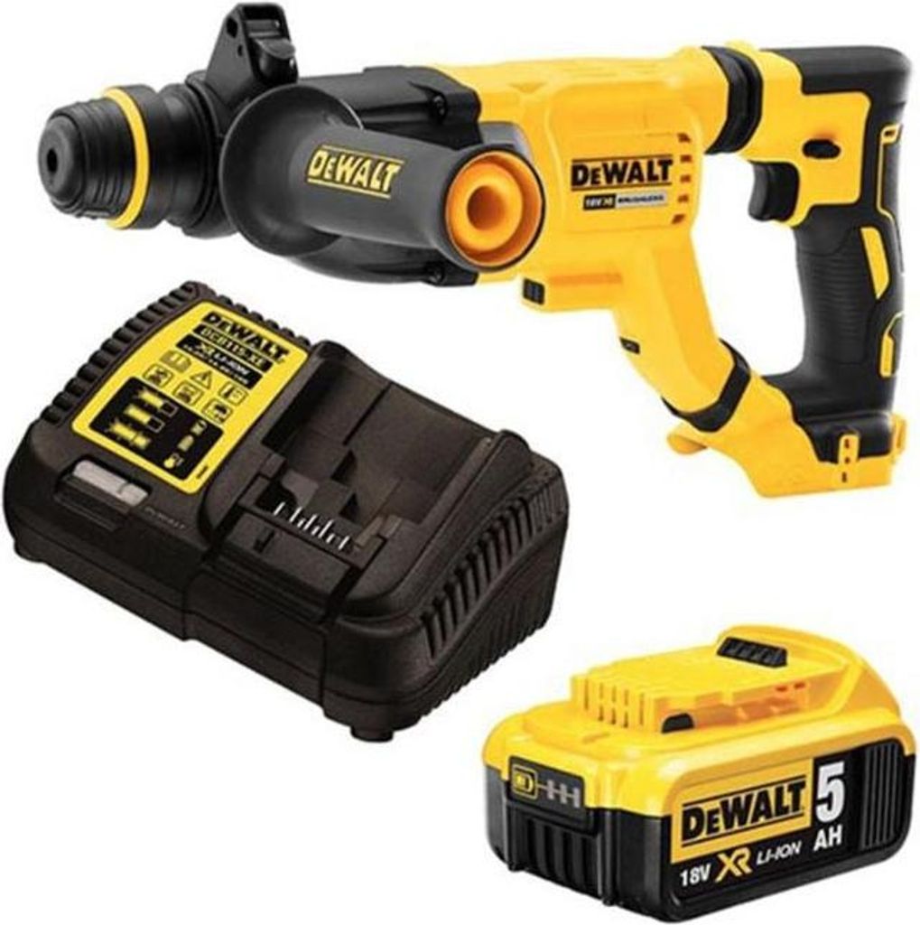 DeWALT DCH263P1-QW boorhamer SDS Plus, 1165 RPM Productafbeelding 